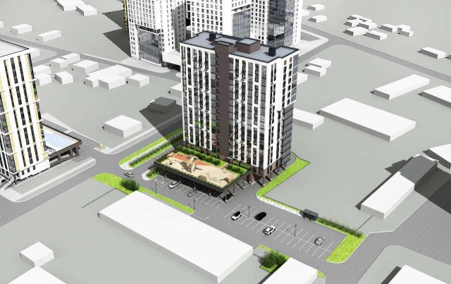 1 комн., 37 м², Монолитно-каркасный, Залог 3