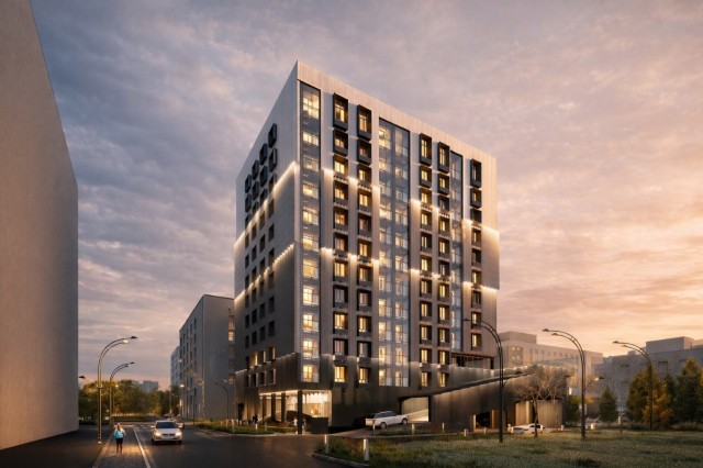 1 комн., 42 м², Монолитно-каркасный, Залог