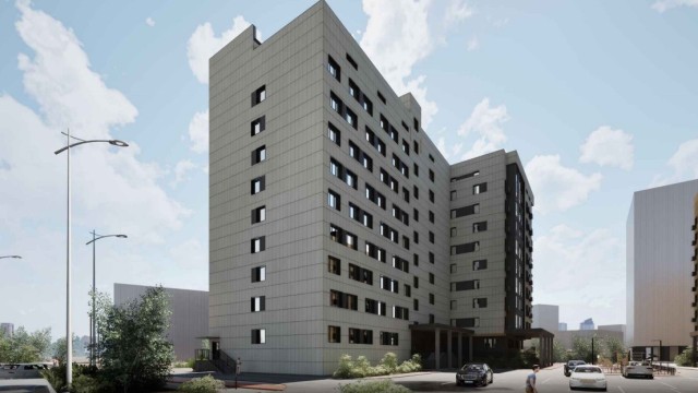 Студия, 27 м², Монолитно-каркасный