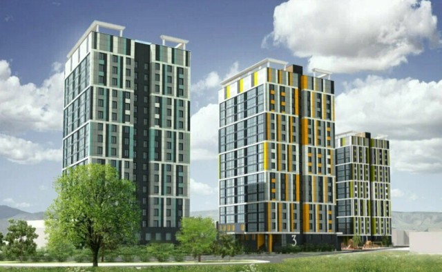 2 комн., Монолитно-каркасный, Сайсары