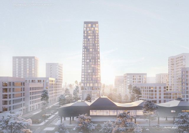 1 комн., 44 м², Монолитно-каркасный, Автодорожная 7