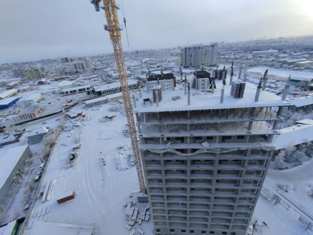 1 комн., Монолитно-каркасный 3