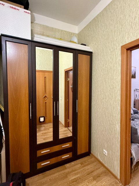 Студия, 30 м², Монолитно-каркасный, Авиапорт 7