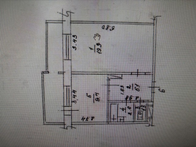 1 комн., 112 серия, Муус Хайа 2