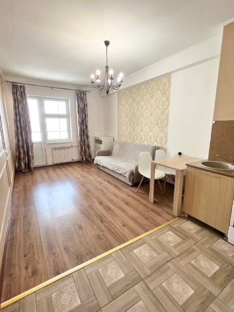 Студия, 24 м², Монолитно-каркасный, Авиапорт 2