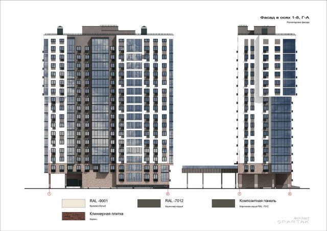 1 комн., 40 м², Монолитно-каркасный, Залог 10