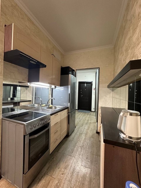 Студия, 32 м², Монолитно-каркасный, Авиапорт 8