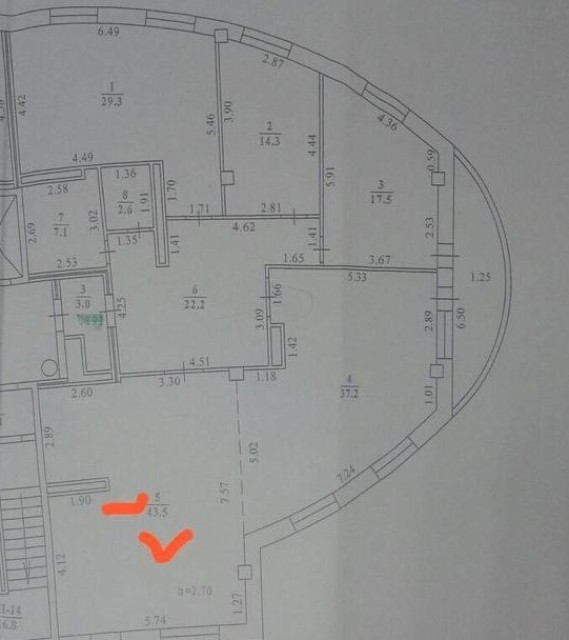 4 комн., 180 м², Монолитно-каркасный 7