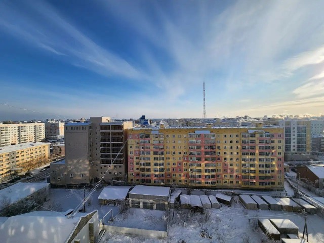 1 комн., 40 м², Монолитно-каркасный, Крестьянский рынок, стадион "Туймаада" 5