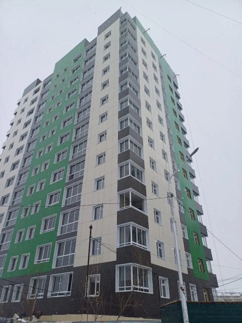 Студия, 20 м², Монолитно-каркасный, Сайсары 10