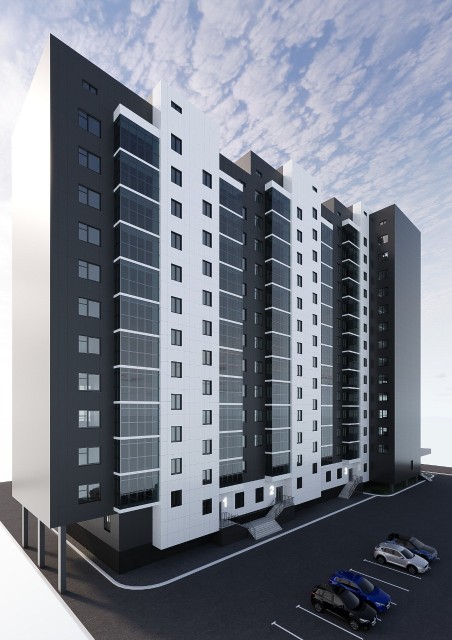 1 комн., 39 м², Монолитно-каркасный, Апельсин 5