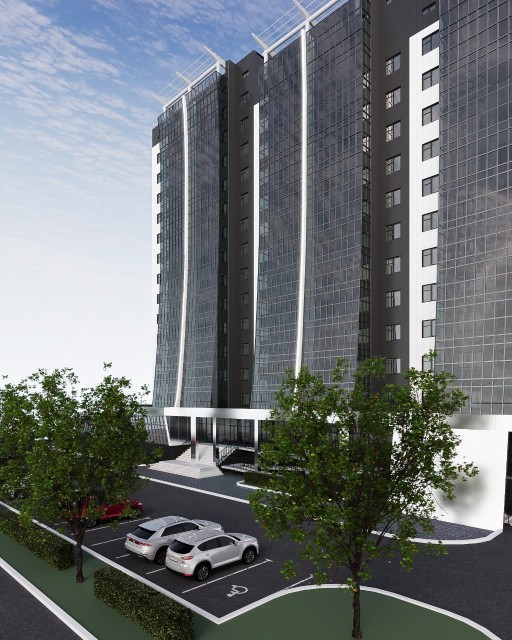 1 комн., 39 м², Монолитно-каркасный, Апельсин 7