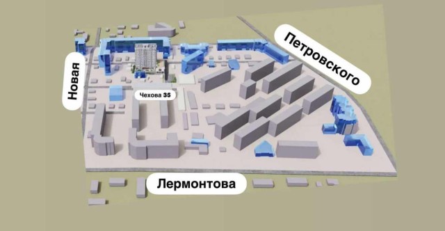 1 комн., 35 м², Монолитно-каркасный, 103 квартал (Ростелеком) 16