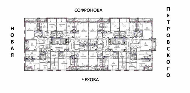 1 комн., 35 м², Монолитно-каркасный, 103 квартал (Ростелеком) 17