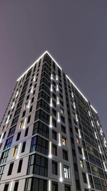 1 комн., Монолитно-каркасный, 103 квартал (Ростелеком) 3