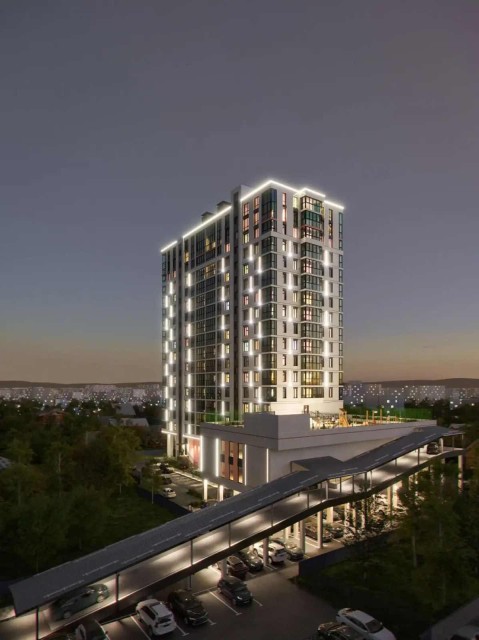 1 комн., 35 м², Монолитно-каркасный, 103 квартал (Ростелеком)