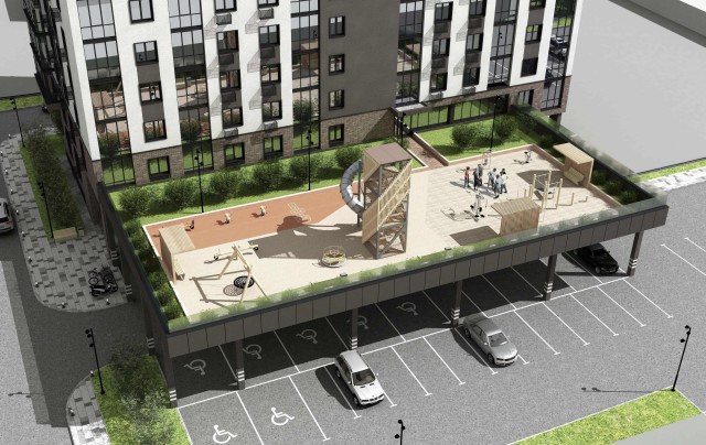 1 комн., 37 м², Монолитно-каркасный, Залог 4