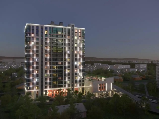 1 комн., Монолитно-каркасный, 103 квартал (Ростелеком) 9