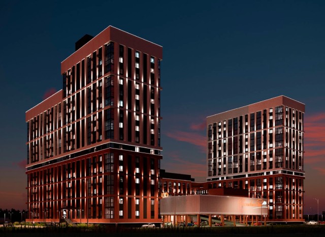 1 комн., 34 м², Монолитно-каркасный, Сайсары