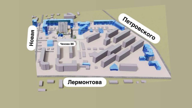1 комн., 34 м², Монолитно-каркасный, 103 квартал (Ростелеком) 3