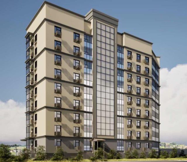 1 комн., 36 м², Монолитно-каркасный, Сайсары 2