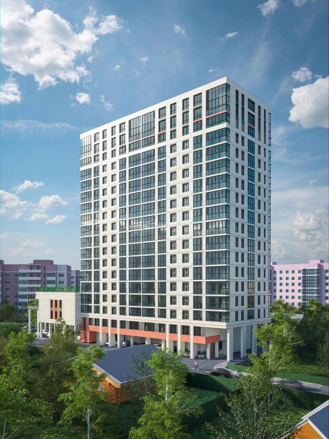 1 комн., 34 м², Монолитно-каркасный, 103 квартал (Ростелеком) 9