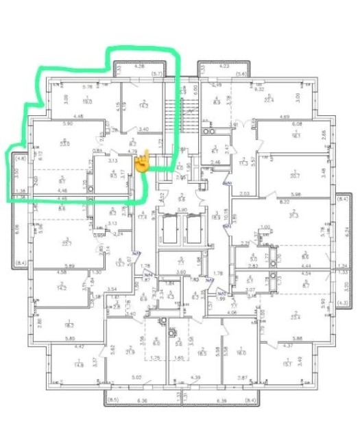 3 комн., 83 м², Монолитно-каркасный, Вилюйский тракт 5