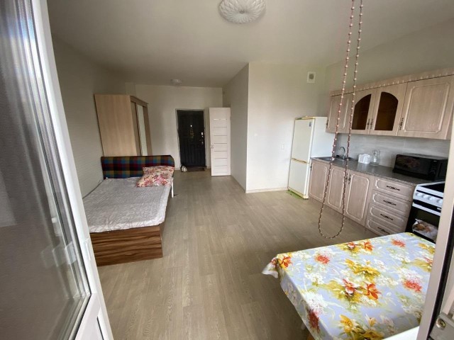 Студия, 28 м², Монолитно-каркасный, Крытый рынок