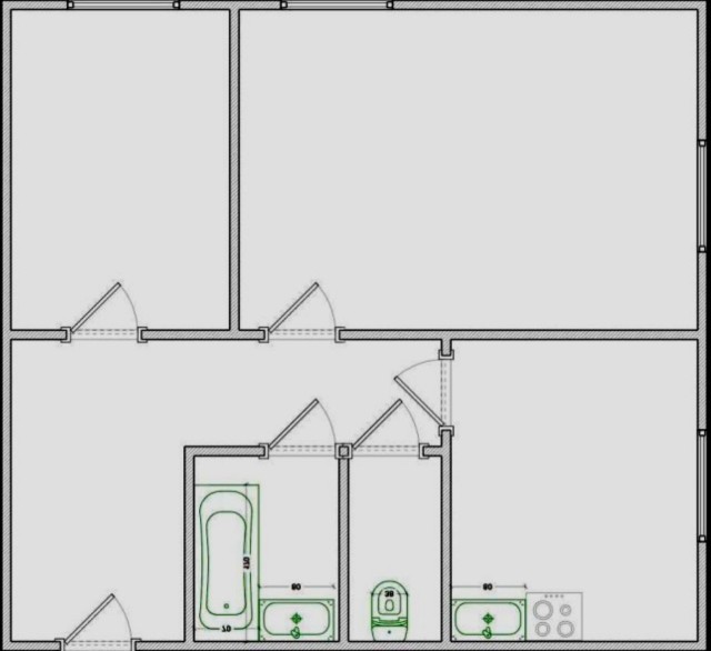 2 комн., Монолитно-каркасный, Звездный 3