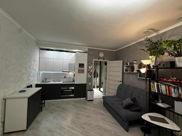 Студия, 29 м², Монолитно-каркасный, Гимеин 3