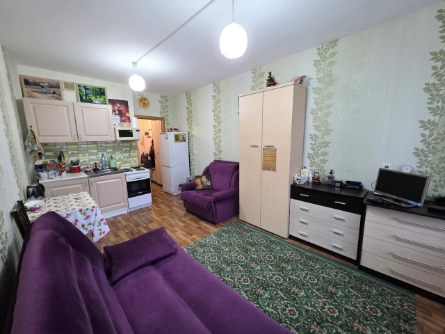 Студия, 23 м², Инд. планировка, Жатай 2