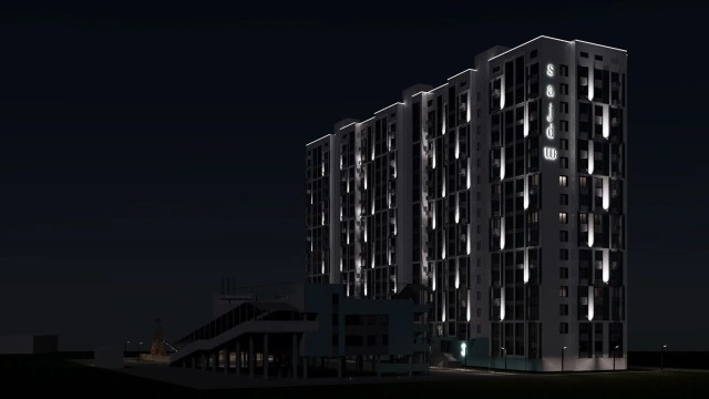 2 комн., 54 м², Монолитно-каркасный, Автодорожная 4