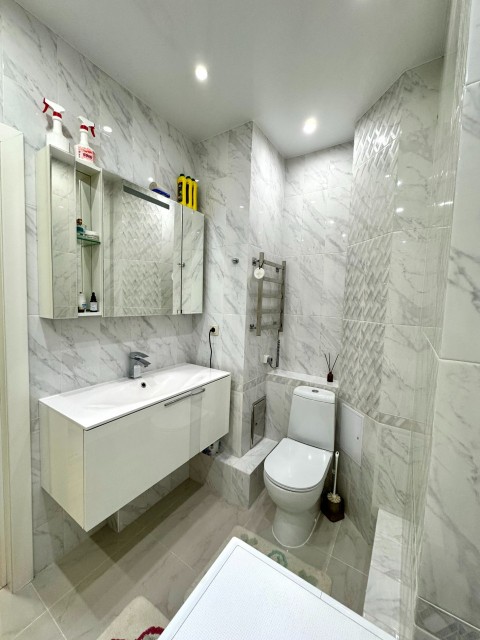 1 комн., 43 м², Блочный, Прометей, ЖК 8