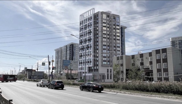 2 комн., 48 м², Монолитно-каркасный, Автодорожная 7