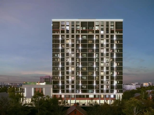 1 комн., 36 м², Монолитно-каркасный, 103 квартал (Ростелеком)