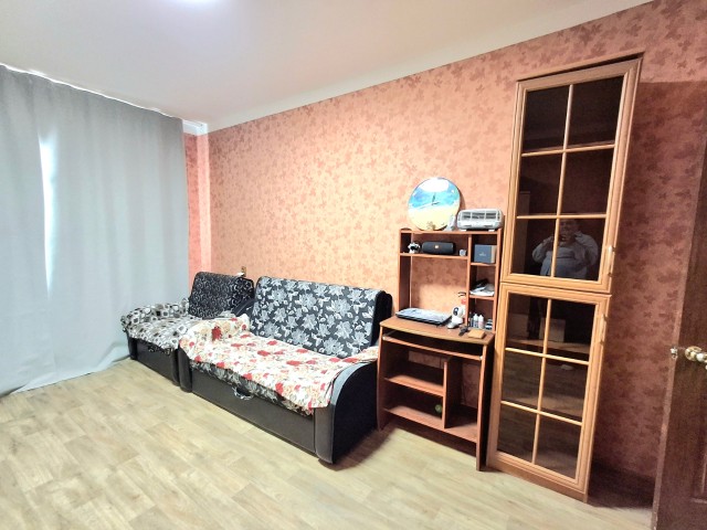 1 комн., 40 м², Монолитно-каркасный, Жатай 3