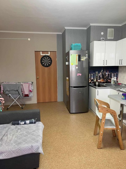 Студия, 30 м², Монолитно-каркасный, Областная больница, рынок "Манньыаттаах" 7