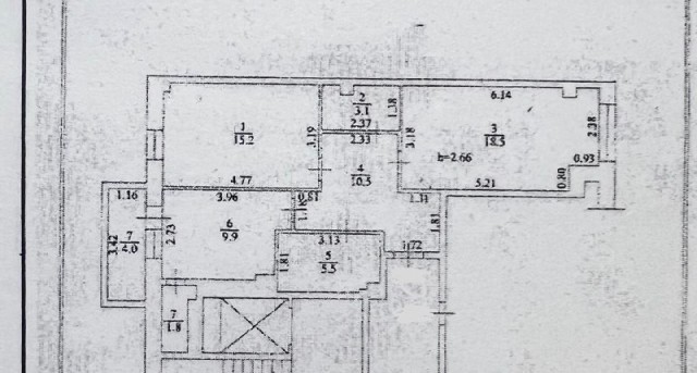 2 комн., 65 м², Монолитно-каркасный, Кинотеатр Лена 7