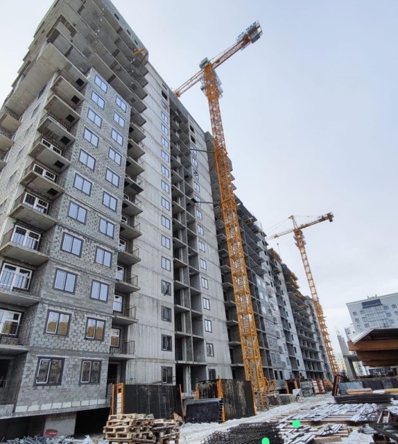 1 комн., 34 м², Монолитно-каркасный, Областная больница, рынок "Манньыаттаах" 2