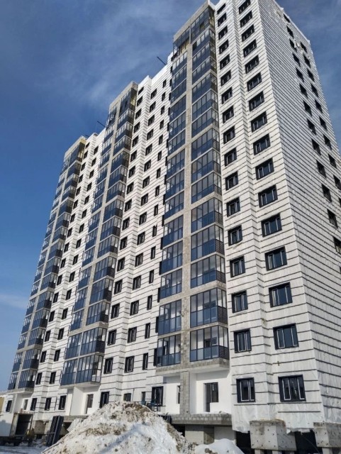 2 комн., 53 м², Монолитно-каркасный, ЯГСХА