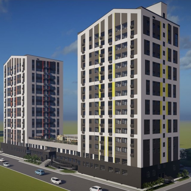 1 комн., 32 м², Монолитно-каркасный, 16 квартал 2