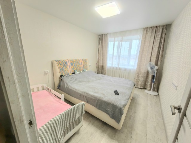 3 комн., 61 м², Блочный, Жатай 4