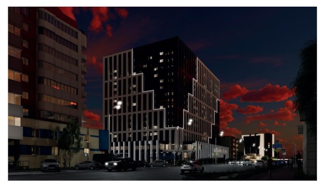 1 комн., Монолитно-каркасный, Вавилон 2