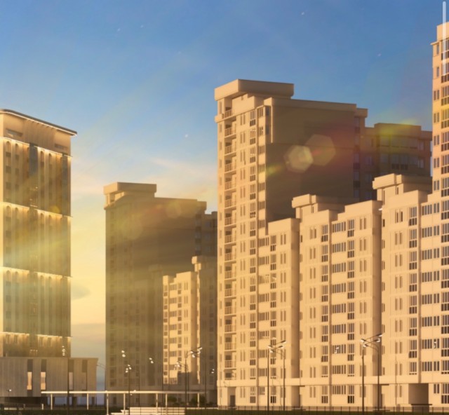 2 комн., 44 м², Монолитно-каркасный, Вилюйский тракт