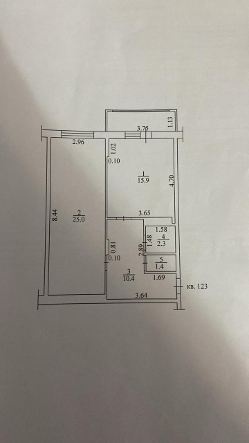 2 комн., Монолитно-каркасный, Звездный