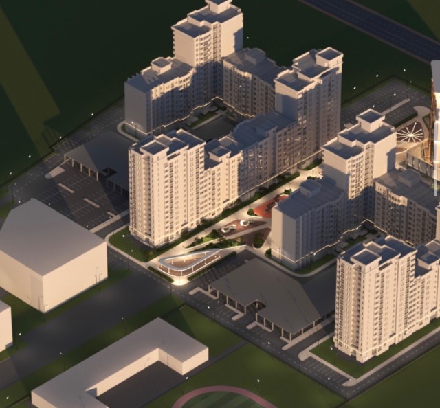 2 комн., 44 м², Монолитно-каркасный, Вилюйский тракт 5