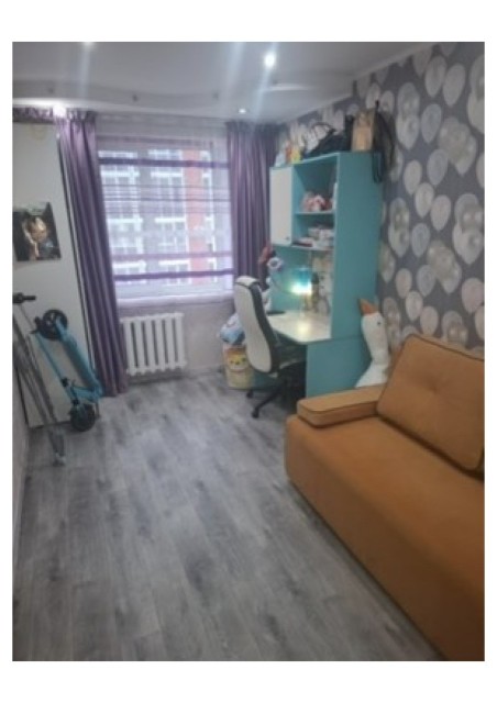 3 комн., 63 м², КПД, Крытый рынок 6