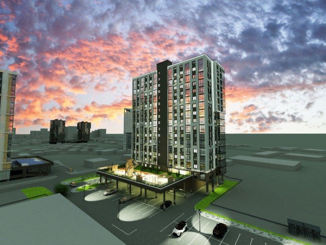 1 комн., 40 м², Монолитно-каркасный, Залог 3