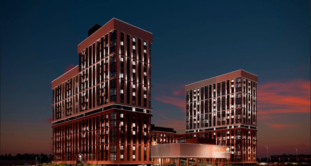 1 комн., Монолитно-каркасный, Сайсары 2