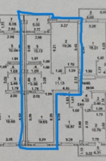 2 комн., Монолитно-каркасный, Глазная больница 13
